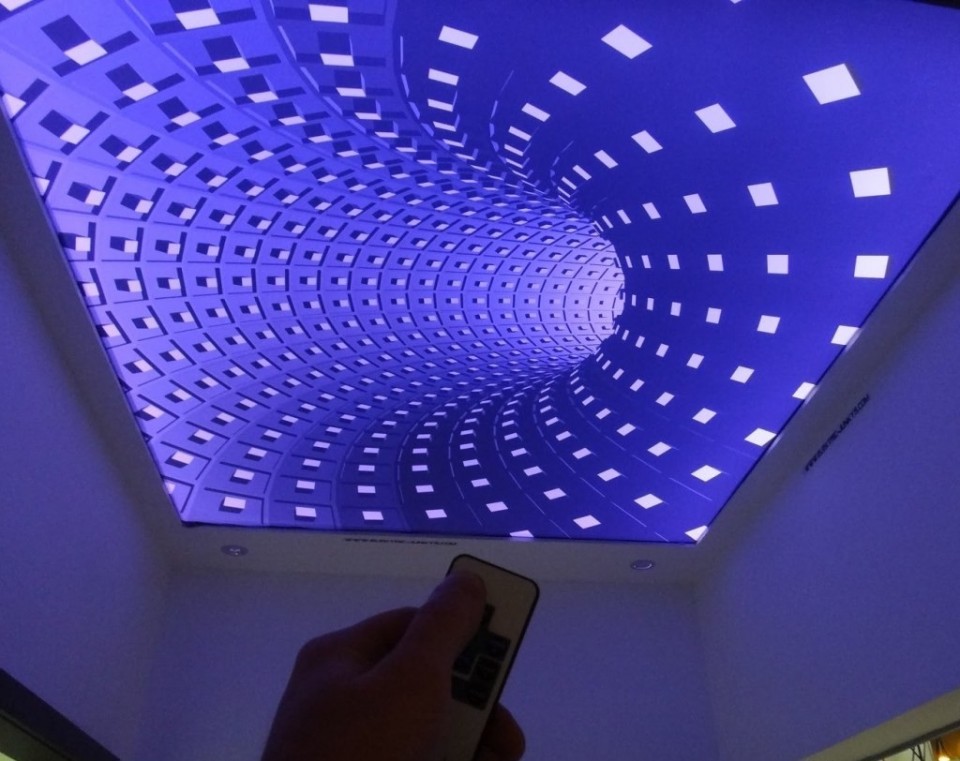 Заказать 3d натяжные потолки в г. Петровское